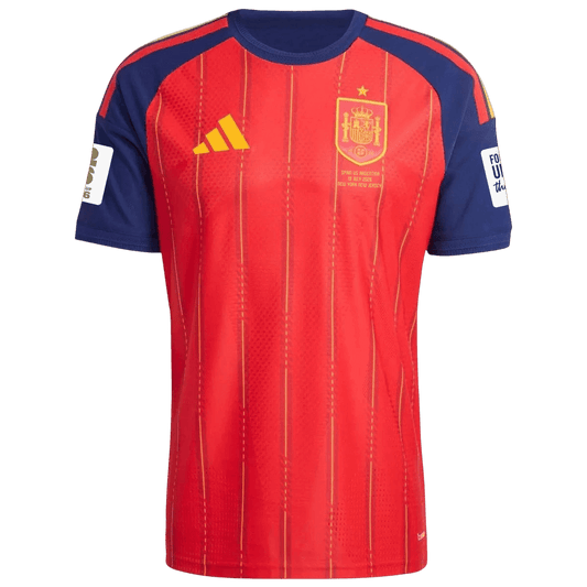 Spanje Spelersversie thuisshirt WK Voetbal 2026 - slim fit