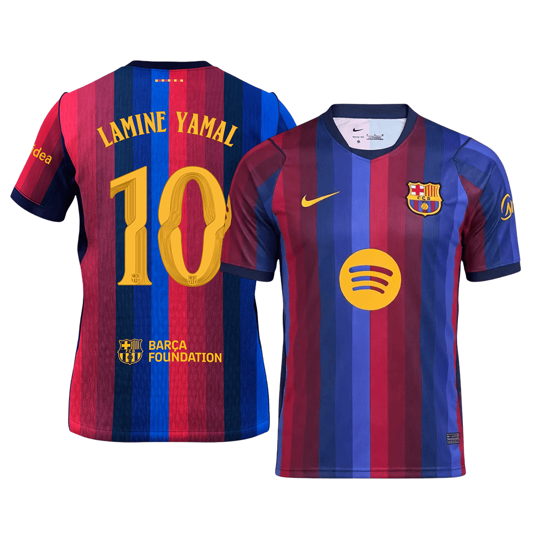 LAMINE YAMAL #10 Heren Barcelona thuisshirt 2026/27