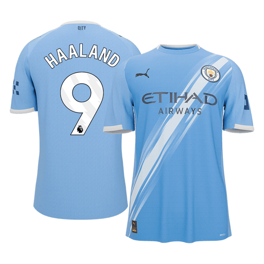 HAALAND #9 Heren Manchester City Thuis Voetbalshirt 2025/26 [PREMIUM]