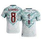 B.FERNANDES #8 Heren Portugal Uit Voetbalshirt WK Voetbal 2026