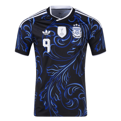J. ÁLVAREZ #9 Heren Argentina Uit Voetbalshirt WK Voetbal 2026