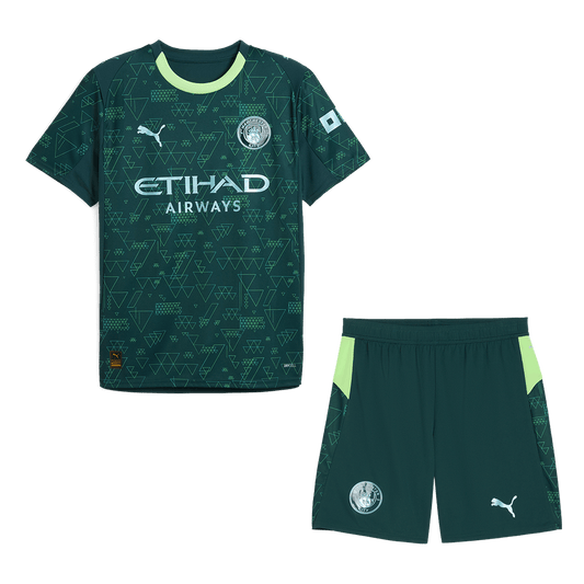 Manchester City Vierde Uitshirt Set 2025/26