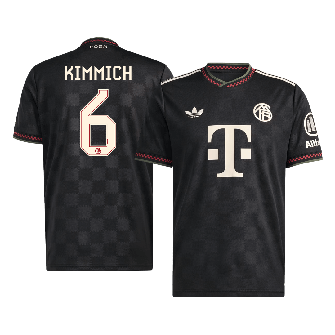 KIMMICH #6 Heren Bayern Munich Derde Voetbalshirt 2025/26