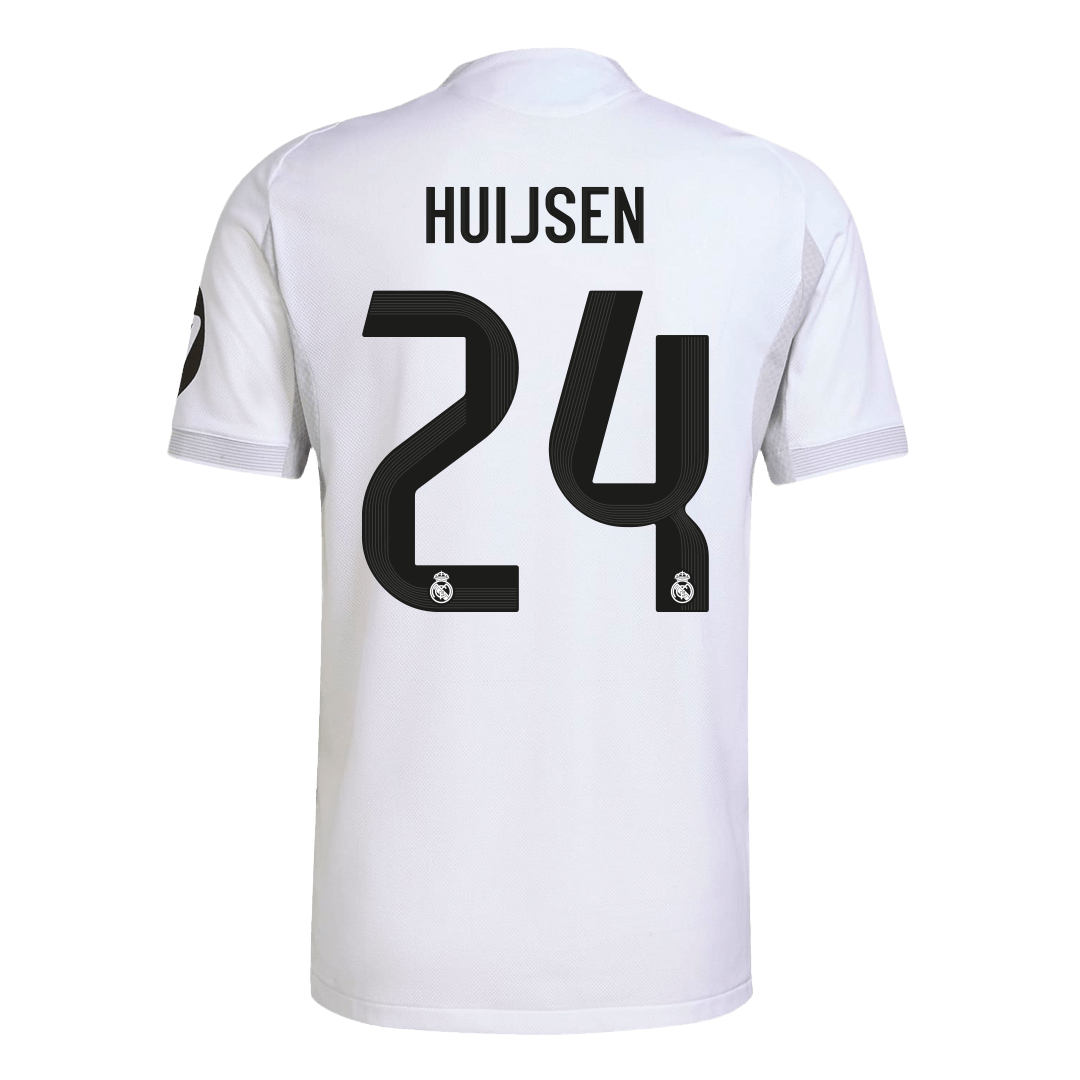 HUIJSEN #24 Real Madrid Thuis Spelersversie Voetbalshirt 2025/26 - Slim Fit