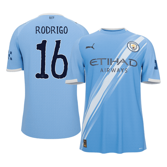 RODRIGO #16 Heren Manchester City Thuis Voetbalshirt 2025/26 - Club World Cup [PREMIUM]