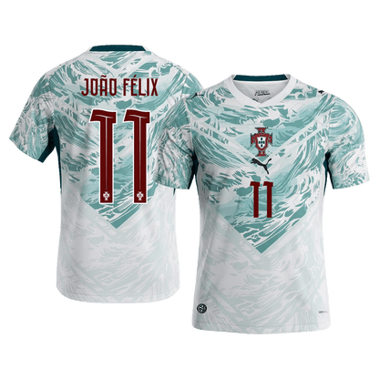 JOÃO FÉLIX #11 Heren Portugal Uit Voetbalshirt WK Voetbal 2026