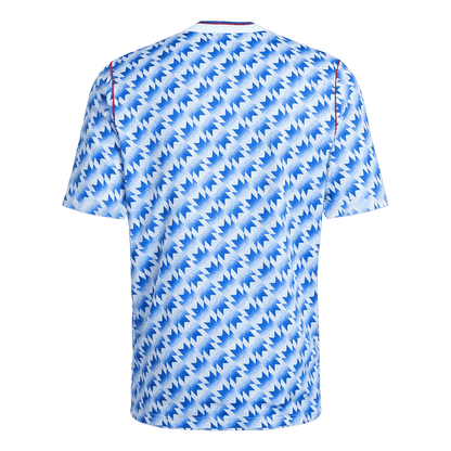 Retro Manchester United Uit Voetbalshirt 1990/92 - detail