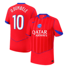 O.DEMBéLé #10 PSG Derde Spelersversie Voetbalshirt 2025/26 - Slim Fit