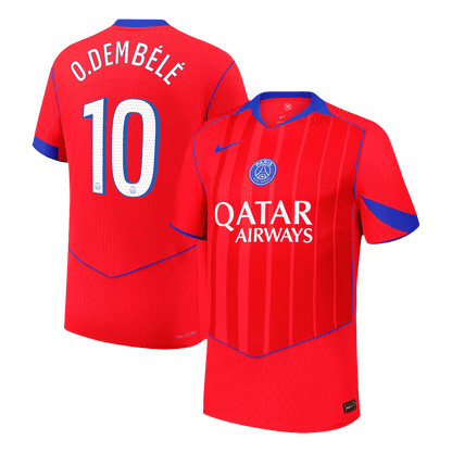 O.DEMBéLé #10 PSG Derde Spelersversie Voetbalshirt 2025/26 - Slim Fit