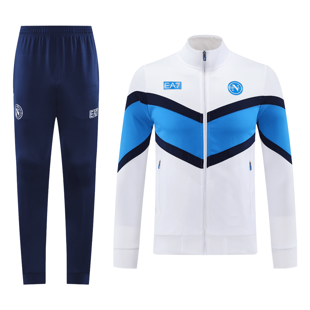 Napoli Trainingsjack Set(Jas+Broek) 2025/26 White