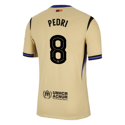PEDRI #8 Barcelona Uit Spelersversie Voetbalshirt 2025/26 - Slim Fit