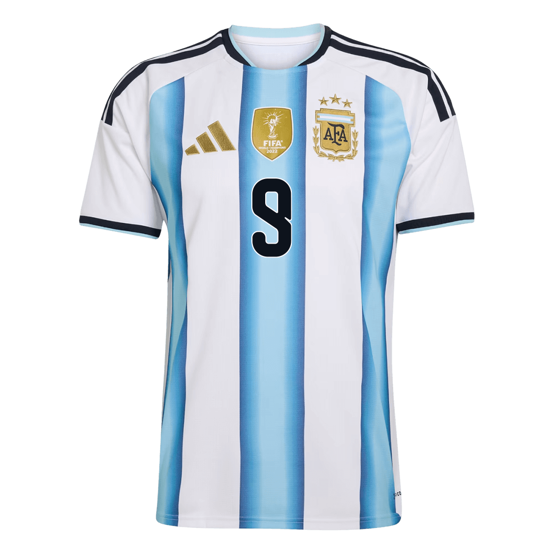 J.ÁLVAREZ #9 Heren Argentina Thuis Voetbalshirt 2026