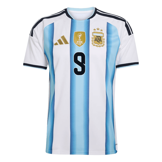 J.ÁLVAREZ #9 Heren Argentina Thuis Voetbalshirt 2026