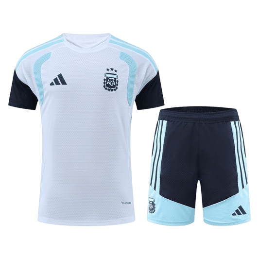 Argentina Pre-Match Spelersversie Set WK Voetbal 2026 - Slim Fit