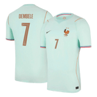 DEMBELE #7 Heren France Uit Voetbalshirt WK Voetbal 2026