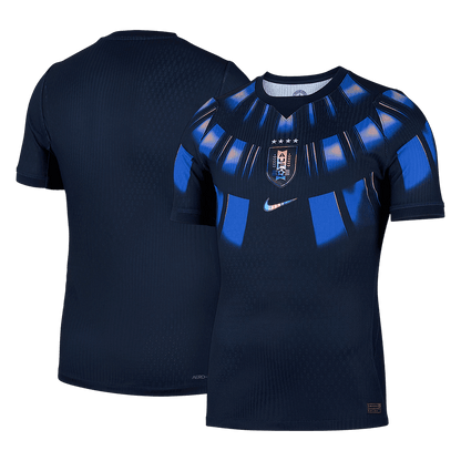 Uruguay Uit Spelersversie Voetbalshirt WK Voetbal 2026 - Slim Fit - achterkant