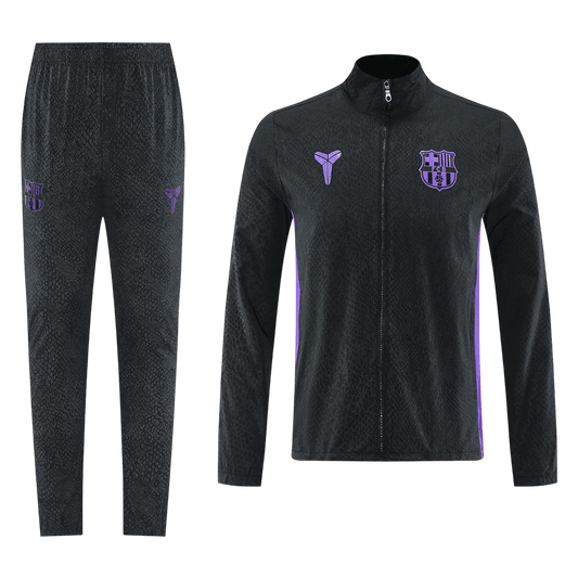 Barcelona Trainingsjack Set(top+broek) 2025/26 Black