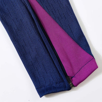 Barcelona Joggingpak met rit Set(top+broek) 2025/26 Purple