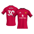 ŠEŠKO #30 Heren Manchester United Thuis Voetbalshirt 2025/26 [PREMIUM]