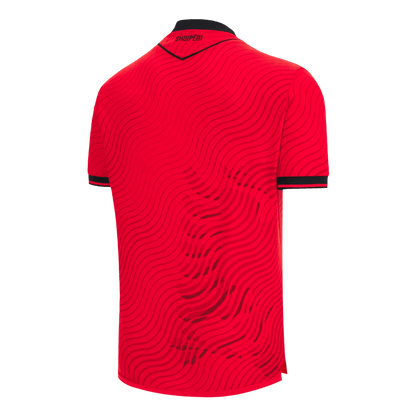 Heren Albania Thuis Voetbalshirt WK Voetbal 2026 - detail