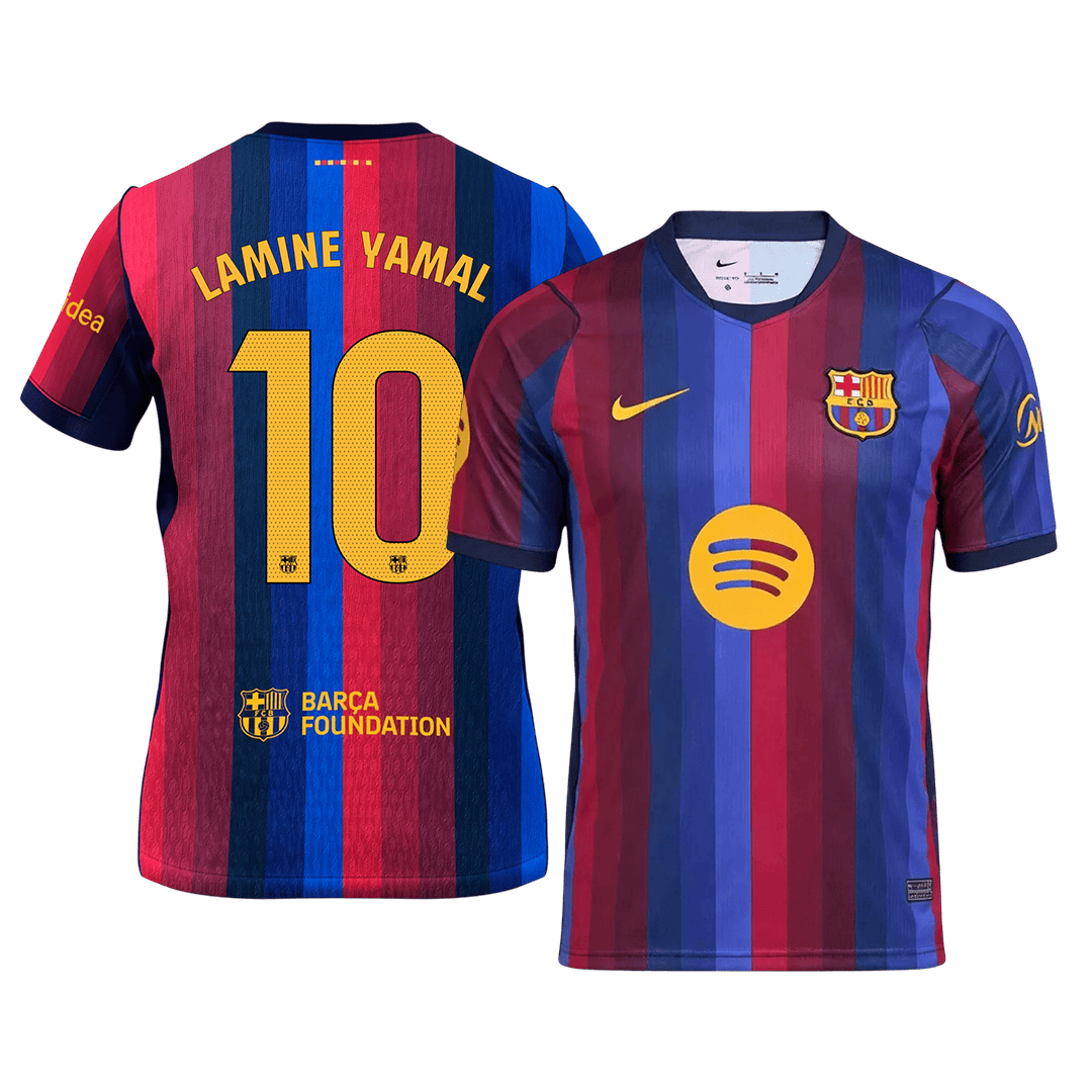 LAMINE YAMAL #10 Heren Barcelona thuisshirt 2026/27