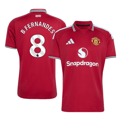 B.FERNANDES #8 Heren Manchester United Thuis Voetbalshirt 2026/27