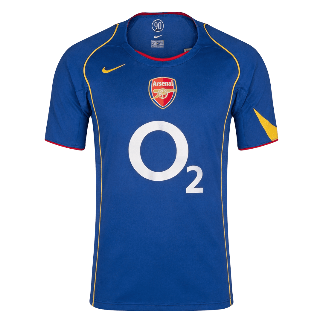 Retro Arsenal Uit Voetbalshirt 2004/05 - voorkant