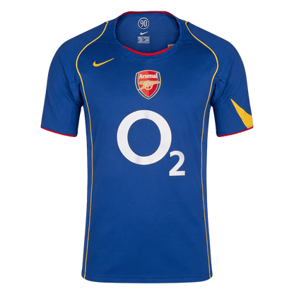 Retro Arsenal Uit Voetbalshirt 2004/05 - voorkant