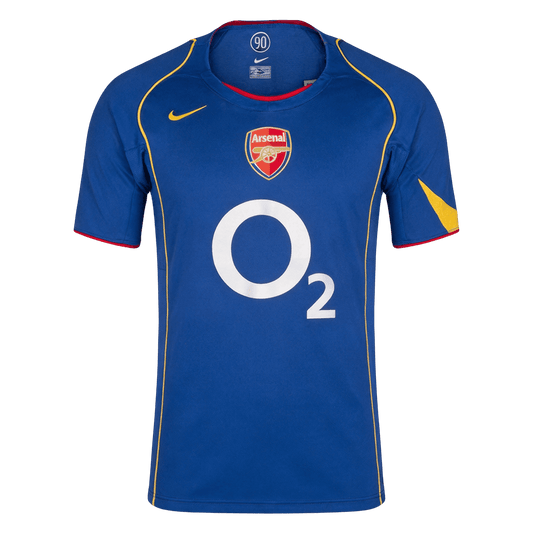 Retro Arsenal Uit Voetbalshirt 2004/05 - voorkant
