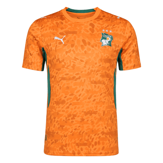 Heren Côte d'Ivoire Thuis Voetbalshirt WK Voetbal 2026 - voorkant