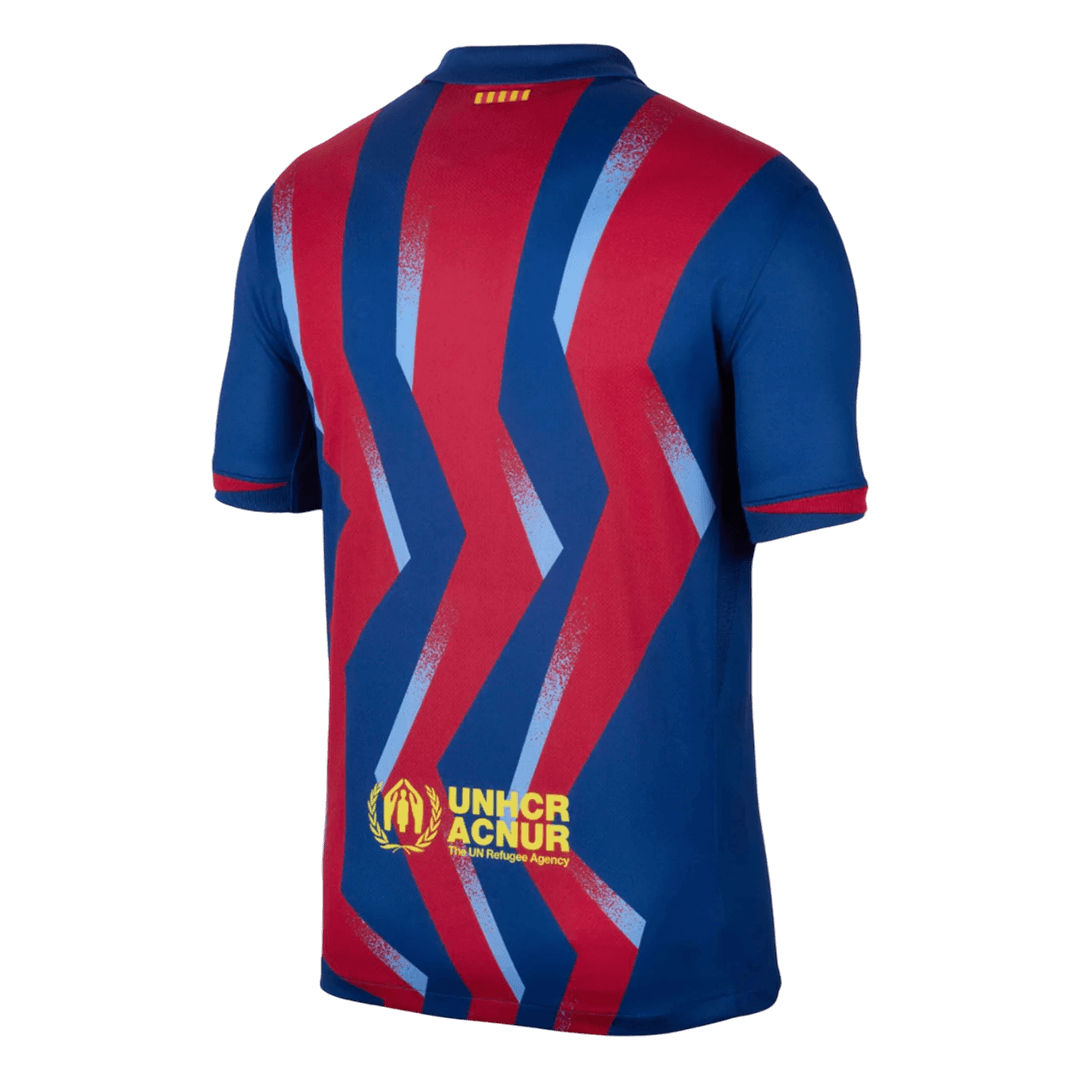 Heren Barcelona Fourth Away Voetbalshirt 2025/26 - detail
