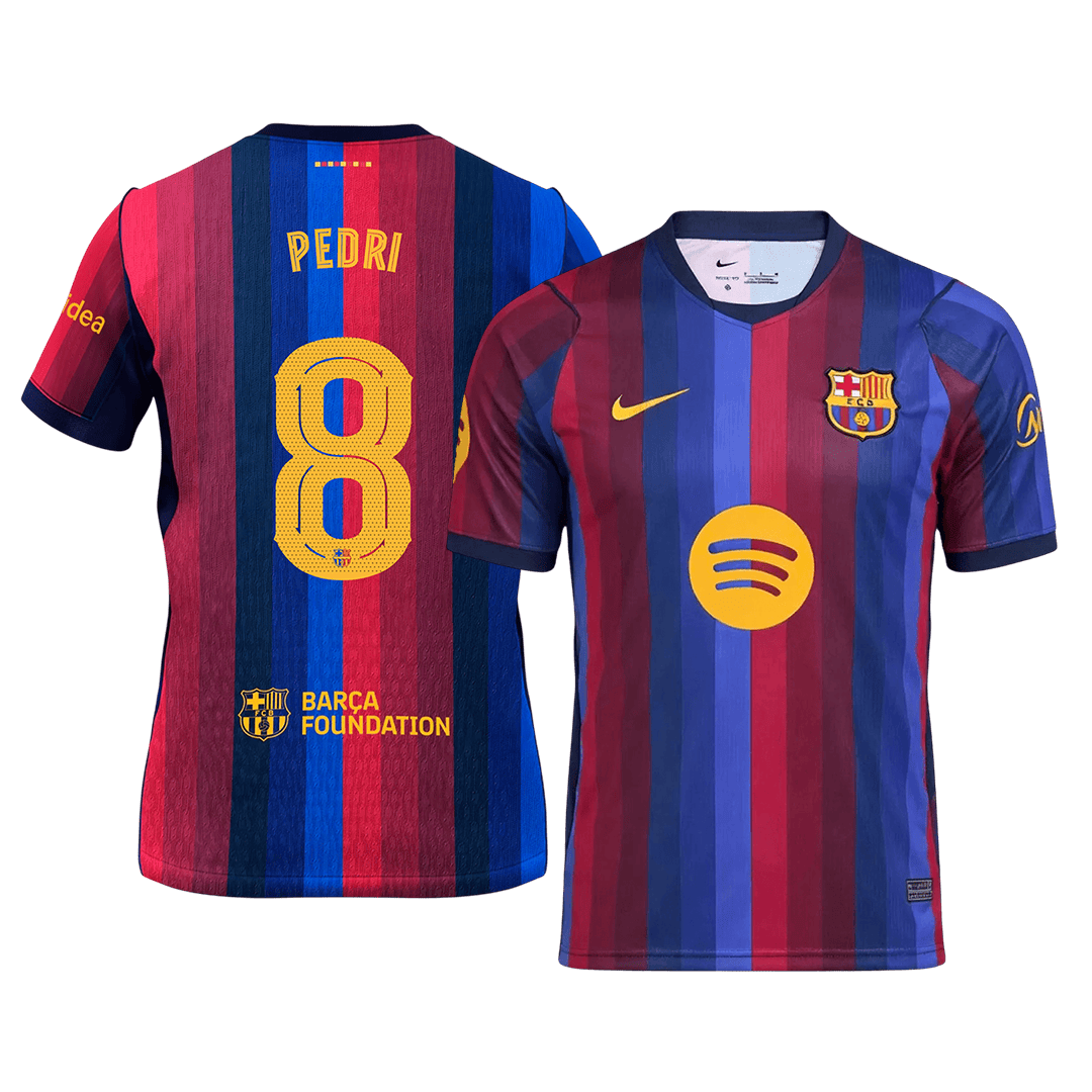 PEDRI #8 Heren Barcelona thuisshirt 2026/27