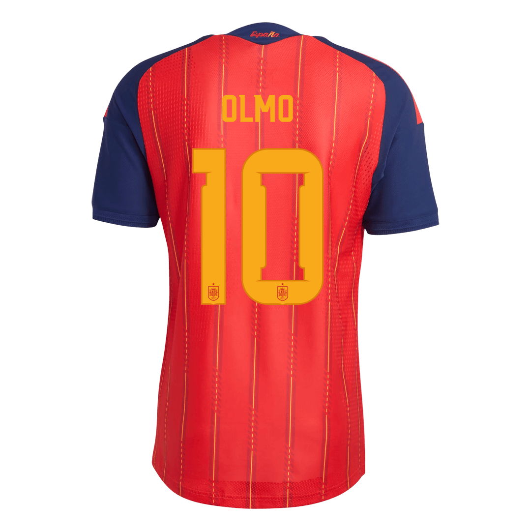OLMO #10 Spain Thuis Spelersversie Voetbalshirt WK Voetbal 2026 - Slim Fit