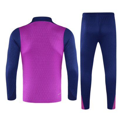 Barcelona Joggingpak met rit Set(top+broek) 2025/26 Purple