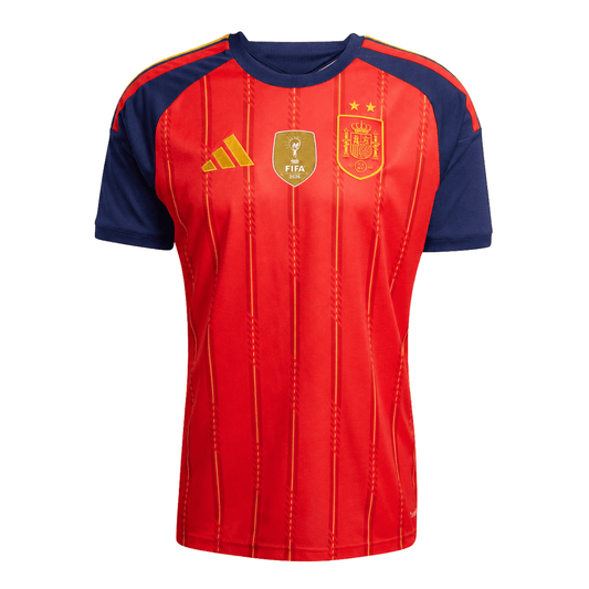Heren Spanje thuisshirt WK Voetbal 2026 【Kampioenseditie】