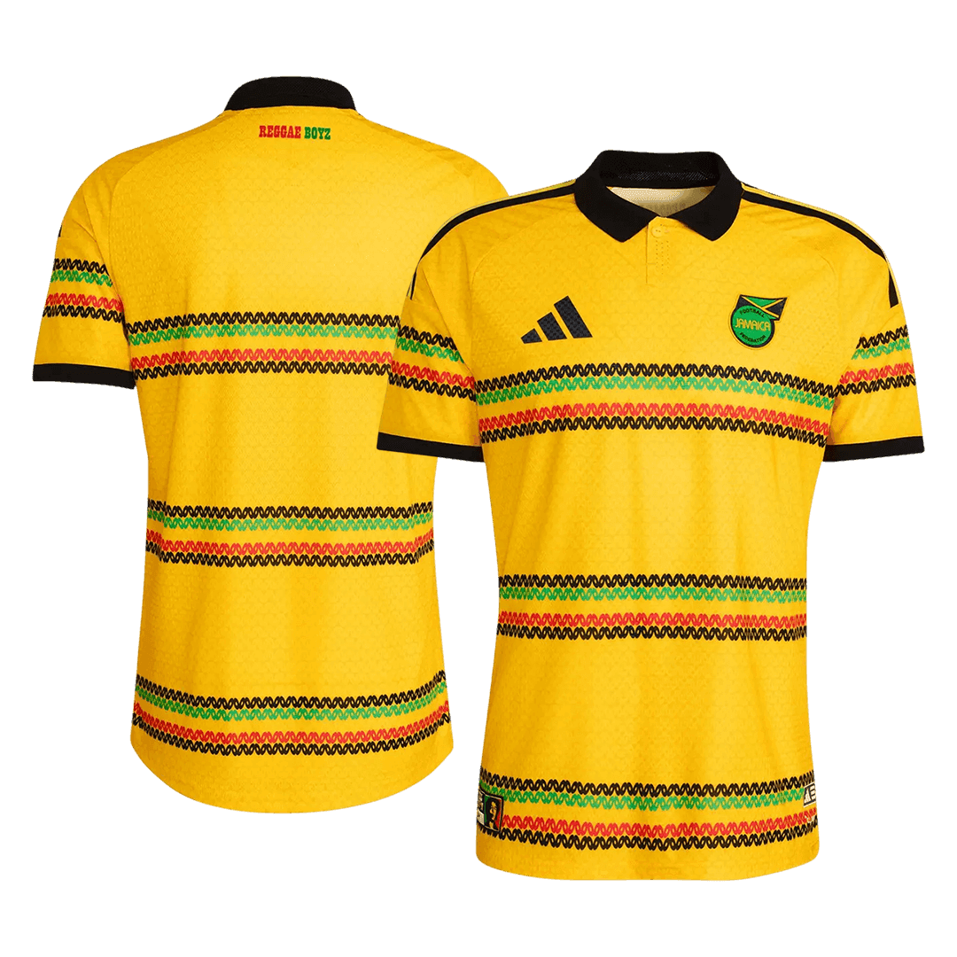 Jamaica Thuis Spelersversie Voetbalshirt WK Voetbal 2026 - Slim Fit - achterkant