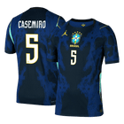 CASEMIRO #5 Brazil Uit Spelersversie Voetbalshirt WK Voetbal 2026 - Slim Fit