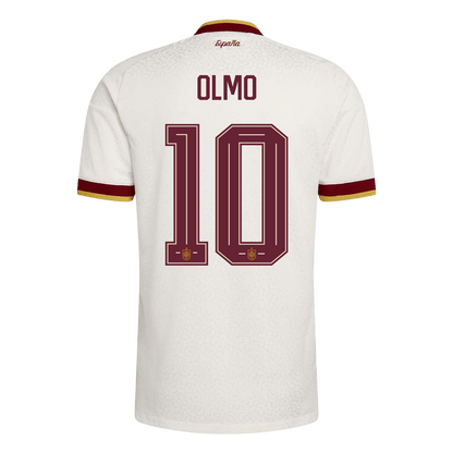 OLMO #10 Spain Uit Spelersversie Voetbalshirt WK Voetbal 2026 - Slim Fit