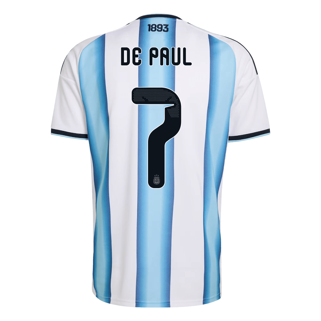 DE PAUL #7 Heren Argentina Thuis Voetbalshirt 2026 [PREMIUM]
