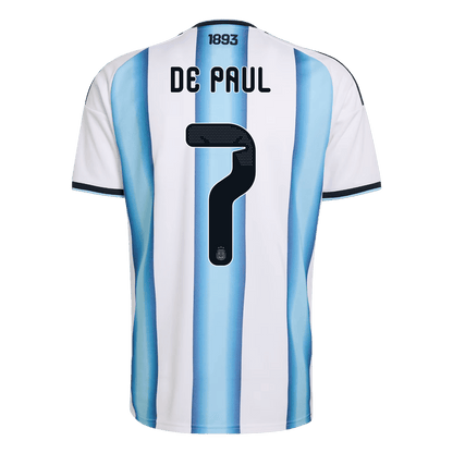 DE PAUL #7 Heren Argentina Thuis Voetbalshirt 2026 [PREMIUM]