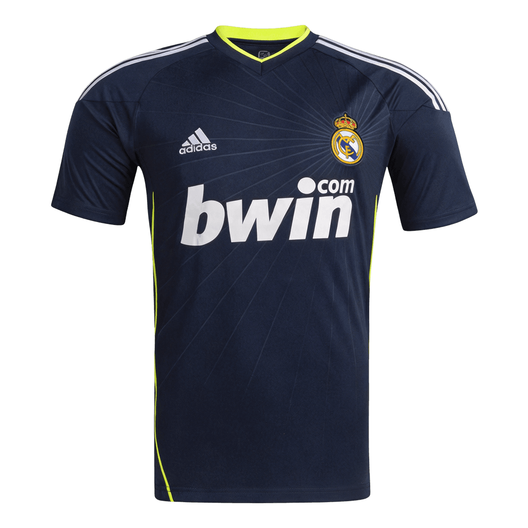 Retro Real Madrid Uit Voetbalshirt 2010/11 - voorkant