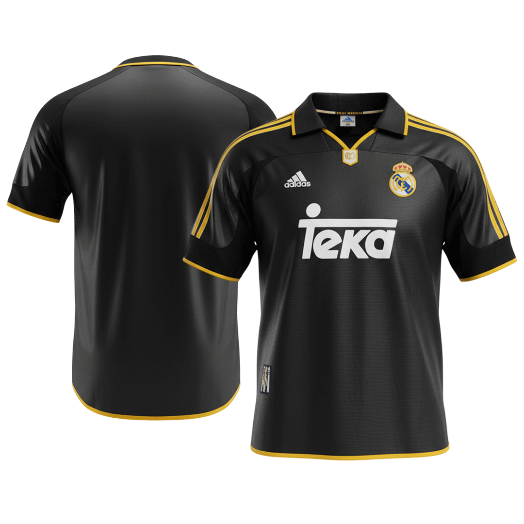 Retro Real Madrid Uit Voetbalshirt 1999/01