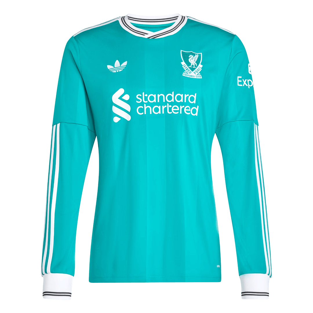 Heren Liverpool Derde Lange Mouwen Voetbalshirt 2025/26