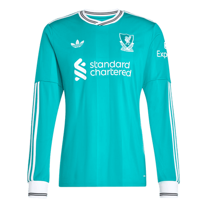 Heren Liverpool Derde Lange Mouwen Voetbalshirt 2025/26
