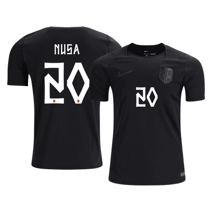 NUSA #20 Heren Norway Uit Voetbalshirt WK Voetbal 2026 - voorkant