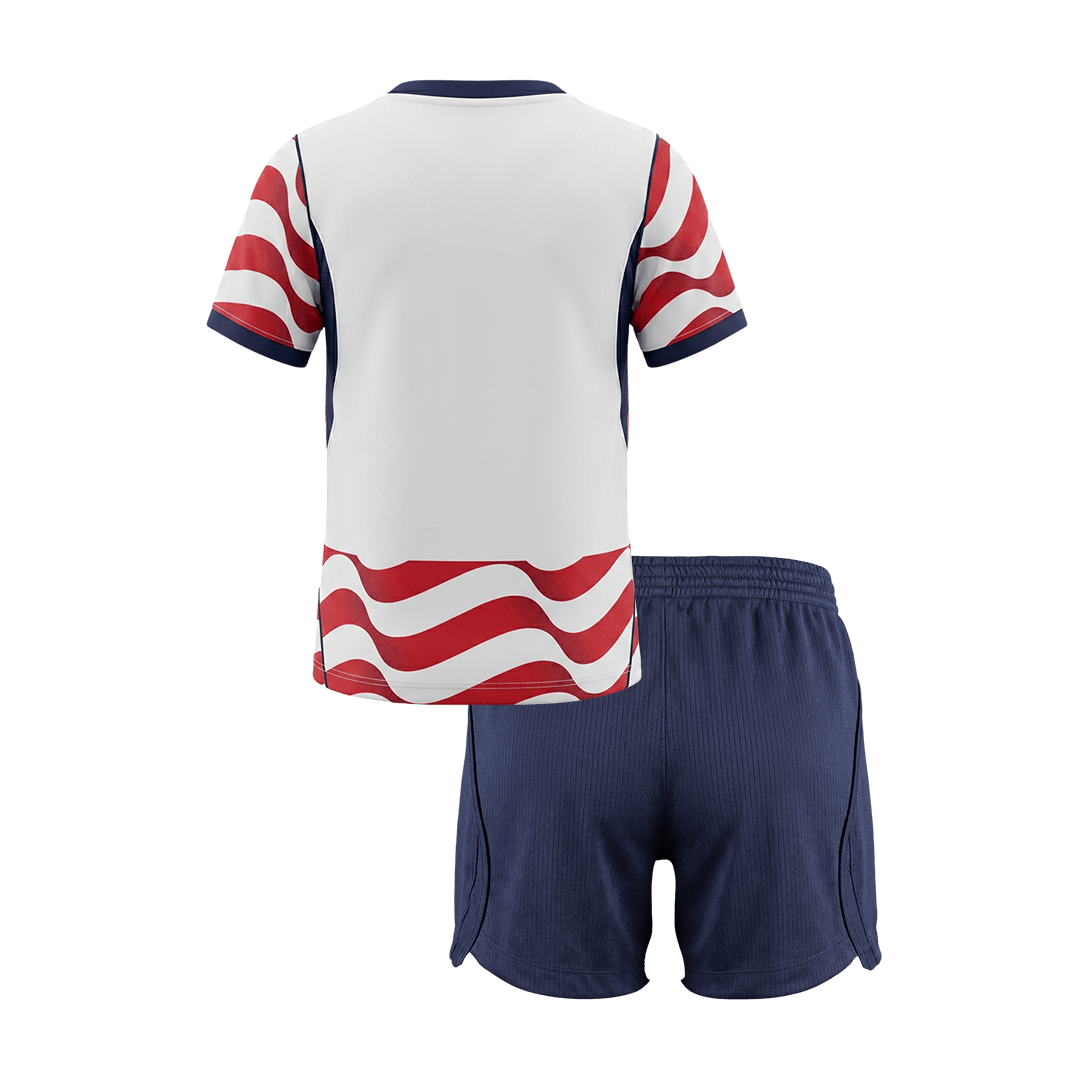 Jeugd USA Thuis Tenue WK Voetbal 2026 - achterkant