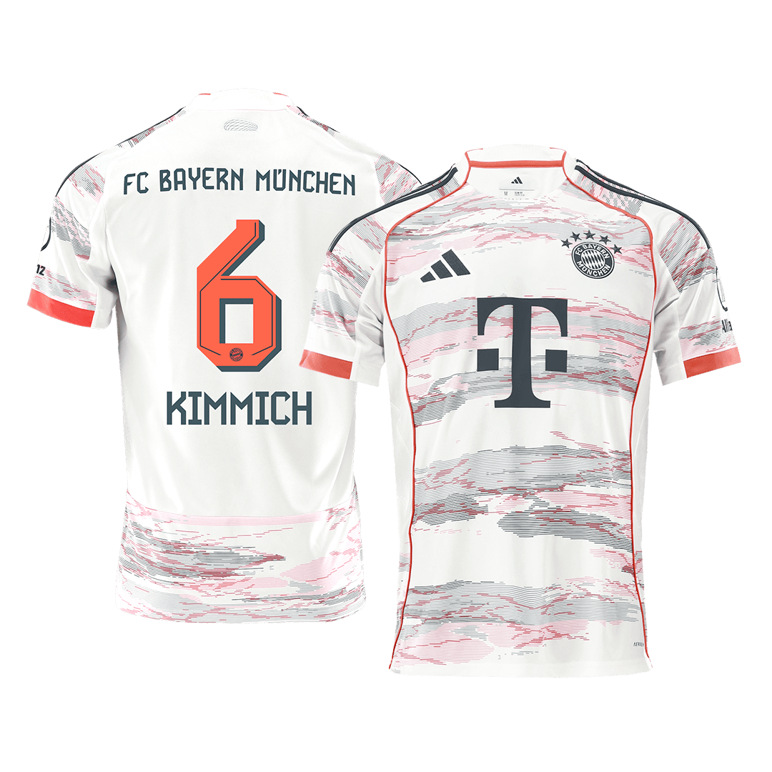 KIMMICH #6 Heren Bayern Munich Uit Voetbalshirt 2025/26