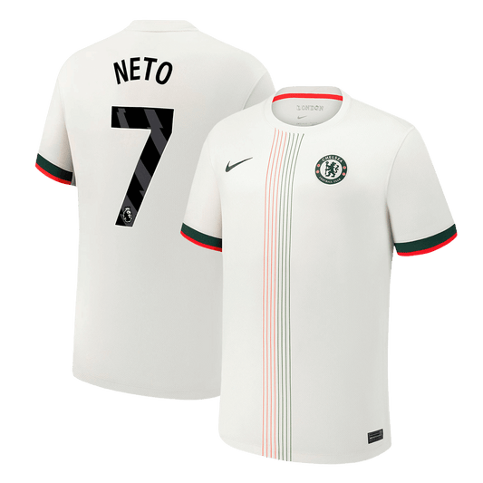 NETO #7 Heren Chelsea Uit Voetbalshirt 2025/26