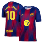 LAMINE YAMAL #10 Heren Barcelona Thuis Voetbalshirt 2025/26 - UCL [PREMIUM]