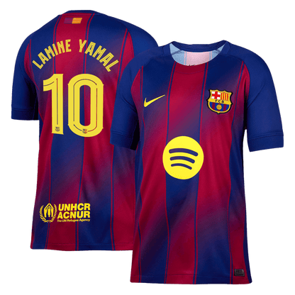 LAMINE YAMAL #10 Heren Barcelona Thuis Voetbalshirt 2025/26 - UCL [PREMIUM]